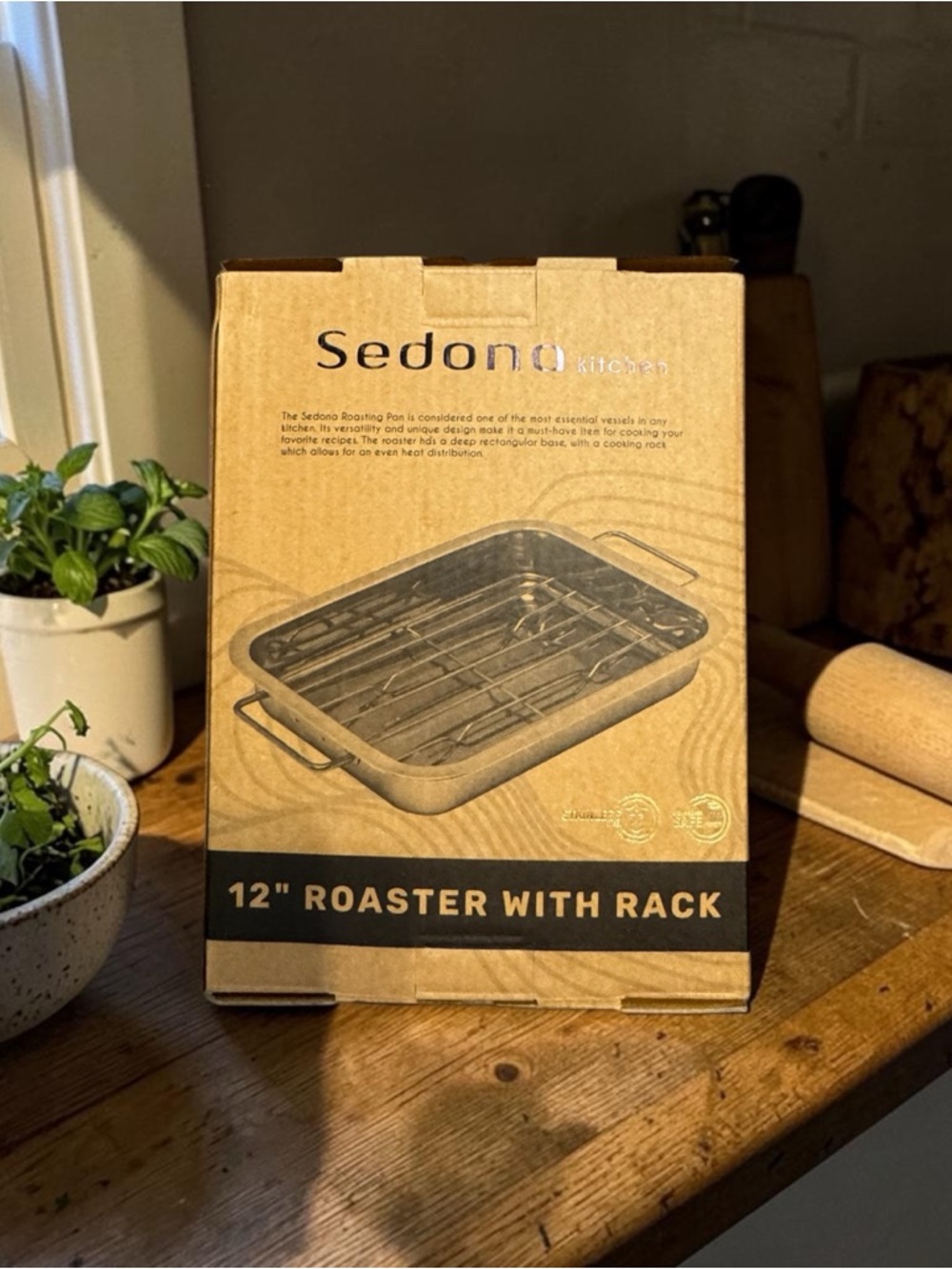 Sedona 12" Roaster With Rack‎ NEW